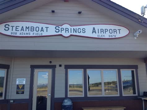 Steamboat Springs Airport | Steamboat springs, Airport, Steamboats