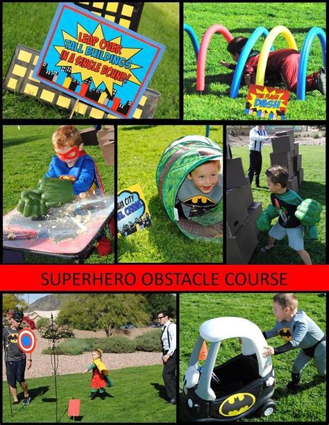 SUPERHERO Party- Superhero GAMES for kids- Superhero Birthday Party ...