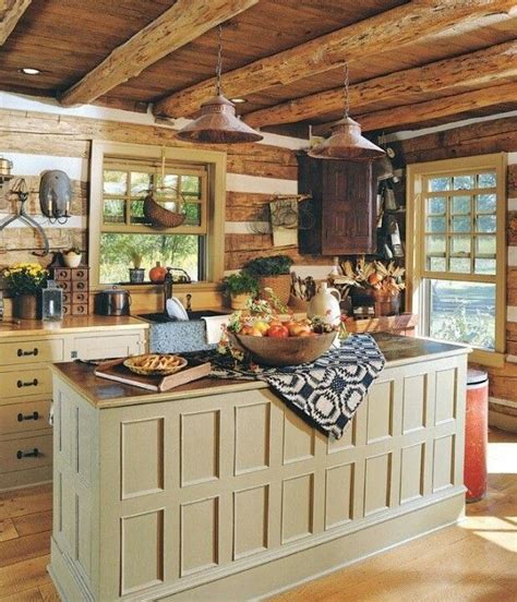 Like the cabinet color | Кухня в деревенском стиле, Дизайн дома, Дом