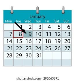 24,387 Tomorrow Calendar Images, Stock Photos & Vectors | Shutterstock