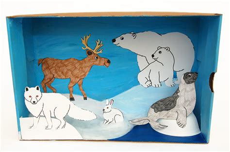 Arctic Polar Animals | Free Printable Templates & Coloring Pages | FirstPalette.com