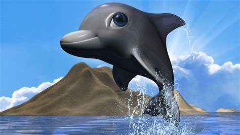 3D Dolphin Wallpapers - Top Free 3D Dolphin Backgrounds - WallpaperAccess