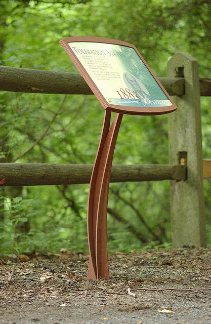 Small interpretive sign | Signage design, Outdoor signage, Interpretive ...