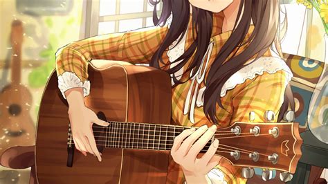 Acoustic Guitar Anime Wallpapers - Wallpaper Cave