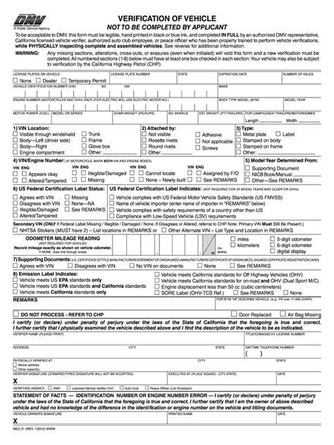 California Dmv Printable Forms - Printable Forms Free Online