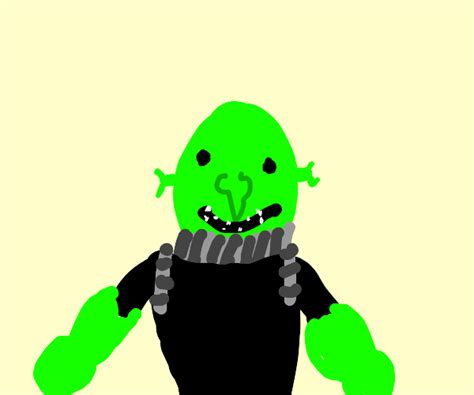 Shrek + Gru combined - Drawception