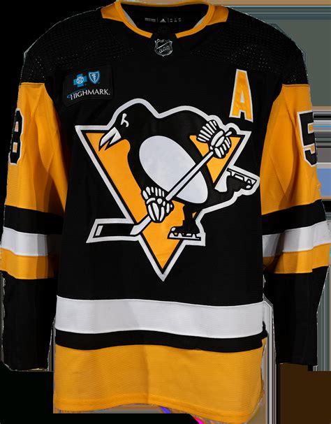 2022-23 Pittsburgh Penguins Home (Black) Set 1 Jerseys ...