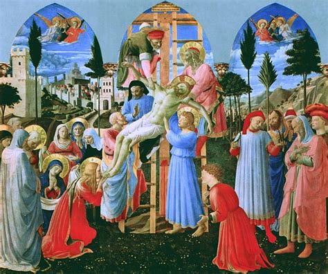 Fra Angelico, The Deposition from the Cross, Museo San Marco | Fra ...