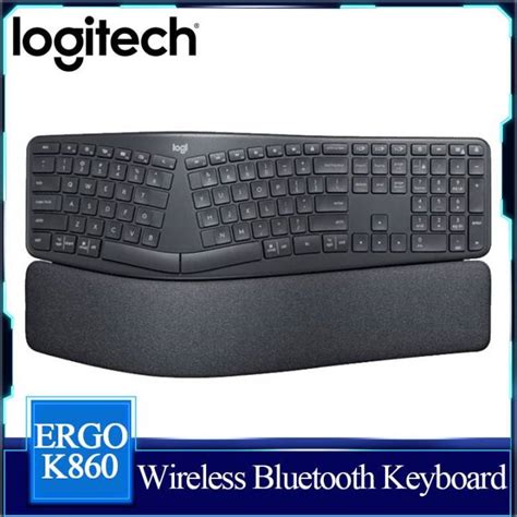 Logitech ERGO K860 Wireless Ergonomic Keyboard Split Keyboard Wrist ...