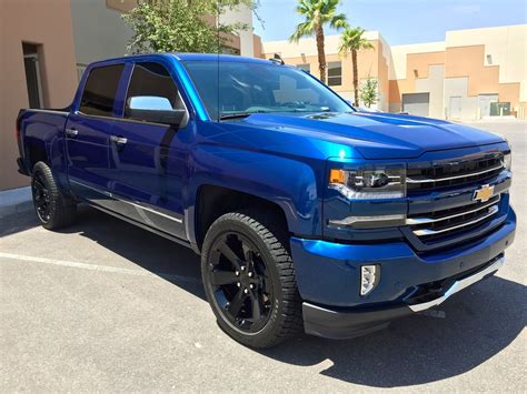 PRO-TECT FILM Powered By XPEL 2016 Chevy Silverado 1500 Z71 (Deep Ocean ...