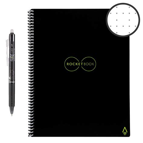 Rocketbook Erasable, Reusable Wirebound Notebook - Letter Size $19.98