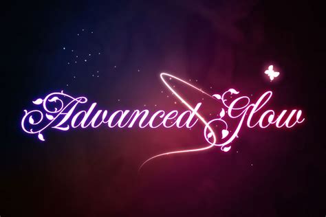 Free Advanced Glow Text Effect