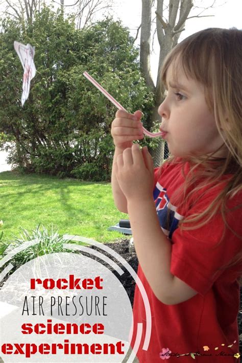 Rocket Science Experiment for Kids & Free Printable ⋆ Study at Home Mama | Science experiments ...