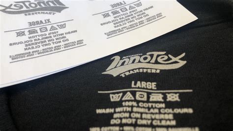 A Beginner's Guide to Clothing Labels - Innotex Transfers