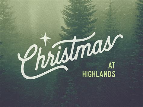 Christmas at Highlands WIP by Caleb Crosby on Dribbble