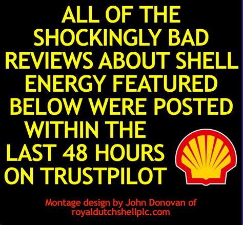 Trustpilot Reviews: Shell Energy Customer Service a Nightmare – Royal Dutch Shell Plc .com