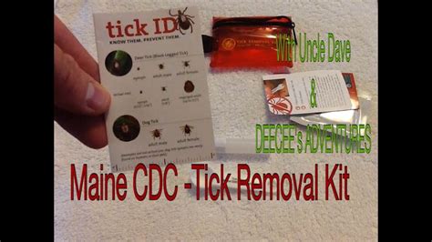 Maine CDC -Tick Removal Kit - YouTube