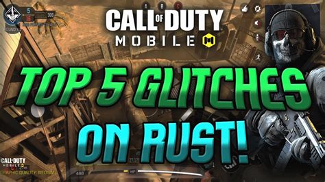 Call of Duty Mobile: TOP 5 BEST WORKING RUST GLITCHES / SPOTS (CODM ...