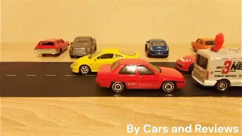 Toy car crash compilation #7 - YouTube