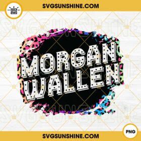 Morgan Wallen PNG Designs Silhouette, Vector Clipart