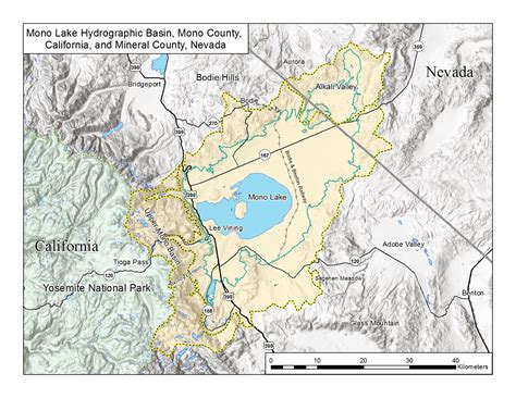 Map Of Mono County