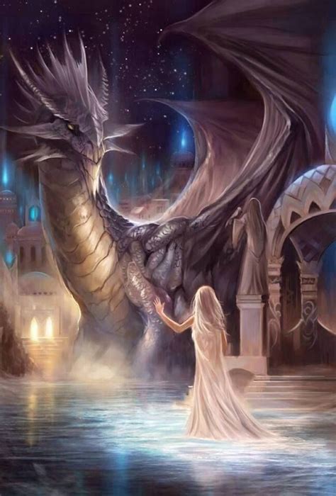 Bahamut god of dragons Fantasy Artwork, Dark Fantasy Art, Fantasy Love, Beautiful Fantasy Art ...