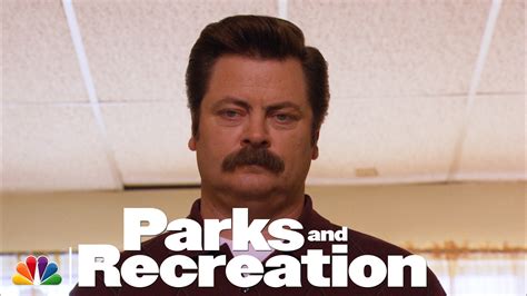 Watch Parks and Recreation Web Exclusive: Ron Swanson Tries Meditation - Parks and Recreation ...