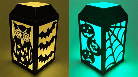 DIY Paper Lantern for Halloween Decoration / How to make Halloween ...