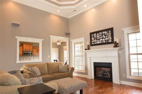 Family Room - Behr Perfect Taupe So chris and I may have an obsession with neutral colors ...