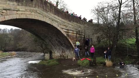 Mappleton bridge jump 2016 - YouTube