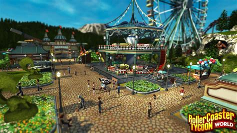 RollerCoaster Tycoon World Dev Diary Details Building