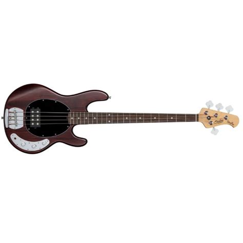 Sterling by Music Man Stingray RAY4 Bass Guitar - Walnut Satin