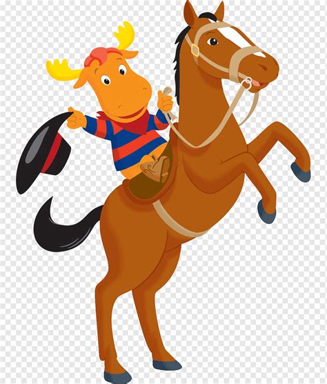 Uniqua Cartoon Nick Jr., cowboy, horse, cowboy, vertebrate png | PNGWing