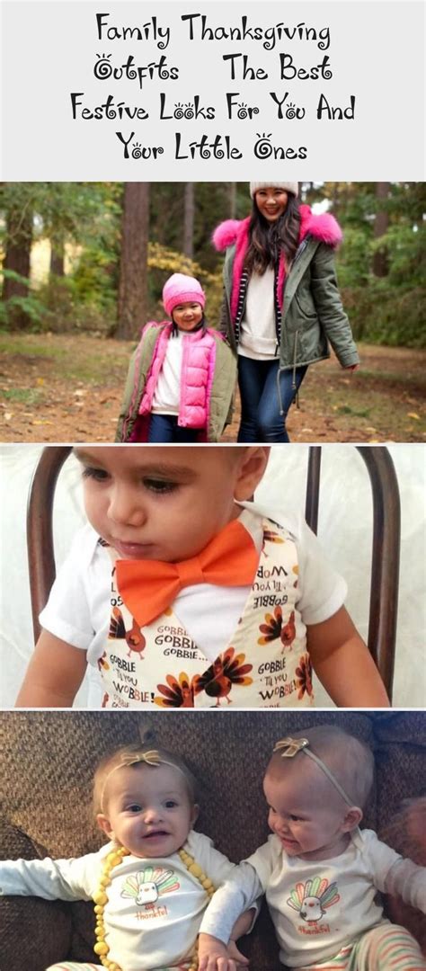 Family Thanksgiving Outfits – The Best Festive Looks For You And Your Little Ones - Clothing ...