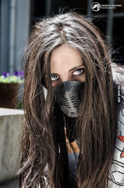 Bucky(Winter Soldier) cosplay - 9GAG