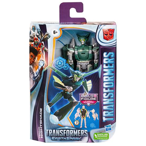 Buy Transformers Earthspark Nightshade Deluxe nonbinary Autobot Toy – Collecticon Toys