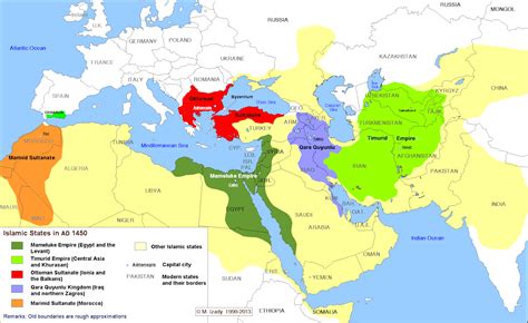 Maps on the Web : Photo Islamic World, Islamic State, Timurid Empire, Religion, Historical Art ...