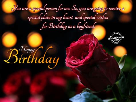 You are a special person for me, Happy Birthday - Birthday Wishes ...