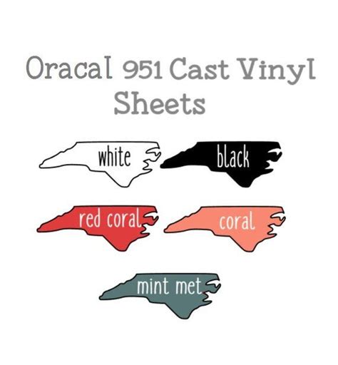 Oracal Vinyl, Oracal Adhesive Vinyl, Cast Vinyl, Oracal Vinyl Sheets ...