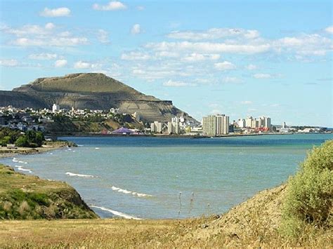 I love the perspective of this shot of Comodoro Rivadavia because it is ...