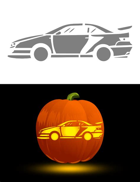 Toyota Pumpkin Stencil