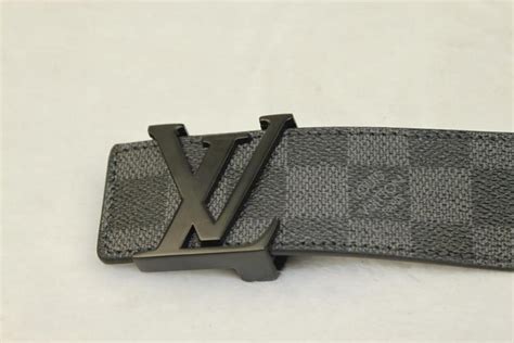 Fashion :: Accessories :: Belts :: Louis Vuitton LV Damier Graphite Checkered Belt Black Grey ...