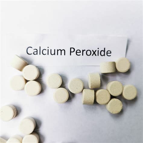 Tablet Form Calcium Peroxide For Food Additive Flour Bleaching Agent