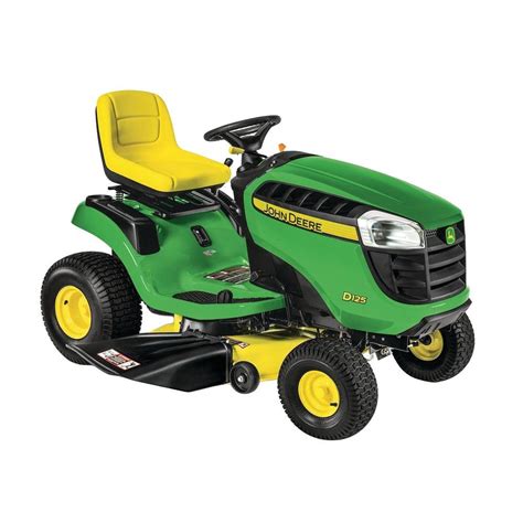 John Deere D125 42 in. 20 HP V-Twin Hydrostatic Front-Engine Riding Mower-BG20874 - The Home Depot