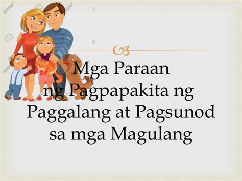 Halimbawa Ng Pagpapakita Ng Pagmamahal Sa Magulang – NBKomputer