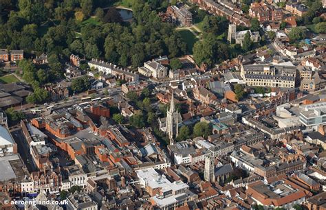 aeroengland | aerial photograph of Ipswich town