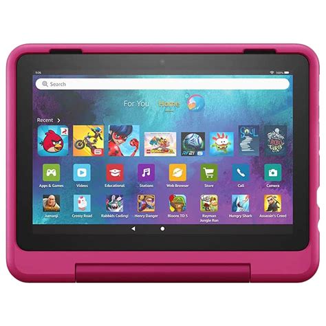 Amazon Fire HD 8 Kids Pro (2022) 8" HD Tablet 32 GB in Rainbow Universe | Wi-Fi | NFM