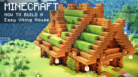 Minecraft: How To Build a Viking Style House - YouTube