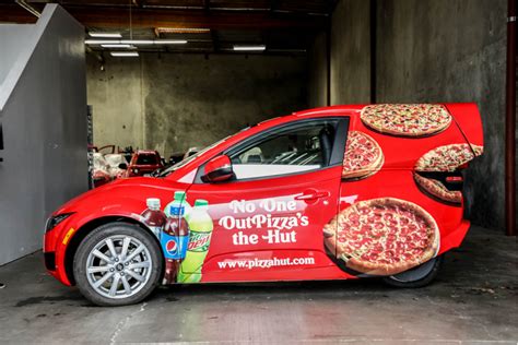 Pizza Hut Locations Test Drive Electric Delivery Vehicle ...