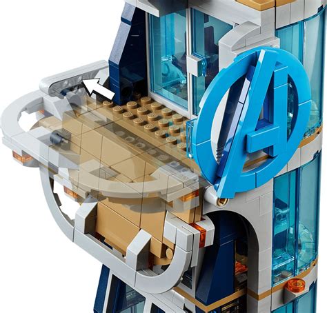 Brick Built Blogs: Lego Marvel 76166 Avengers Tower Official Images